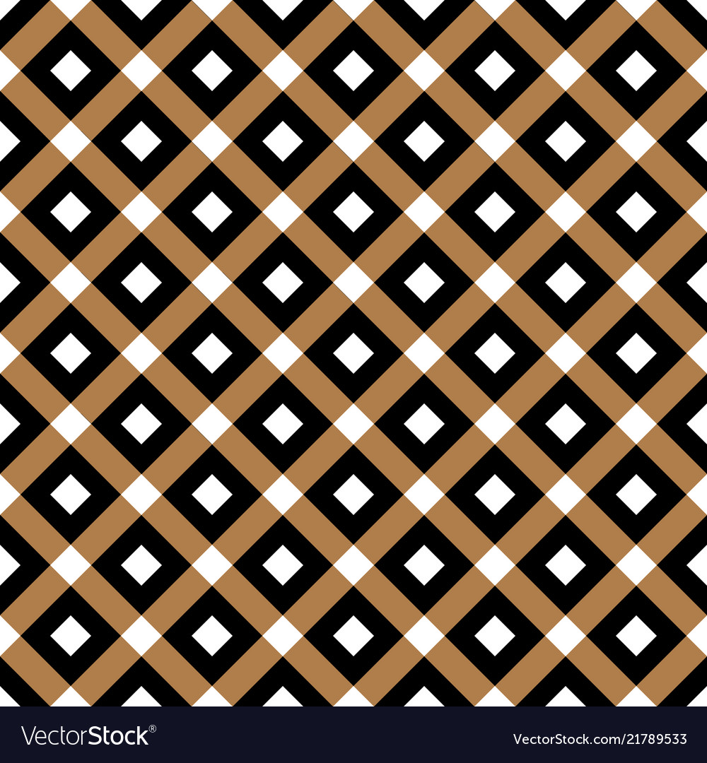 Vintage cross lines tiles pattern Royalty Free Vector Image