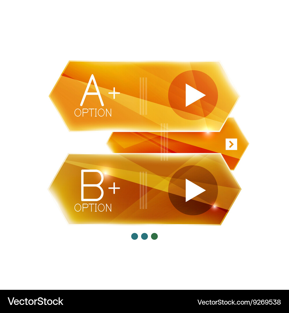 Arrow infographics element Royalty Free Vector Image