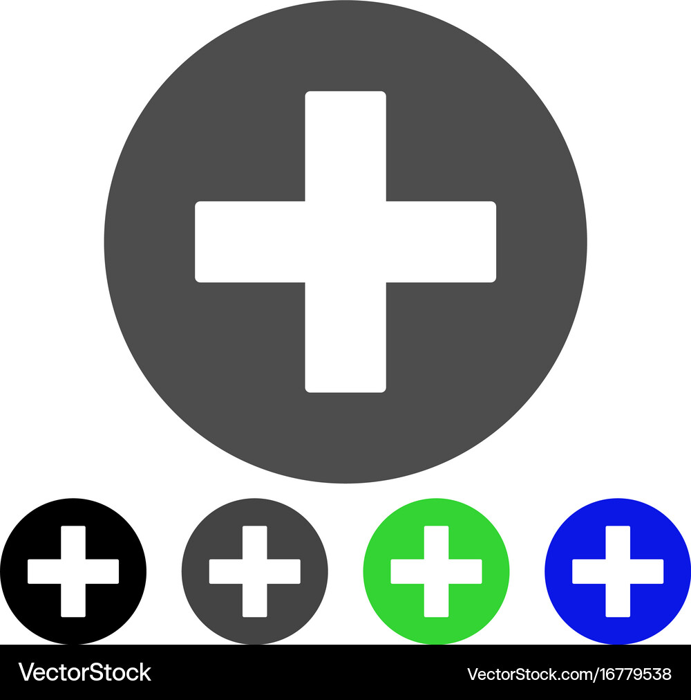 Create flat icon Royalty Free Vector Image - VectorStock
