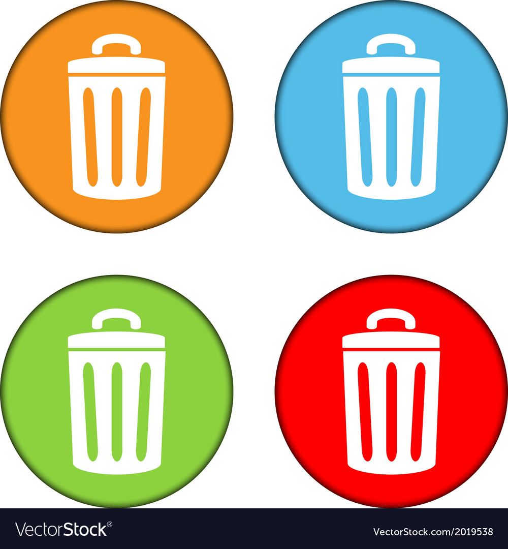 Garbage button set