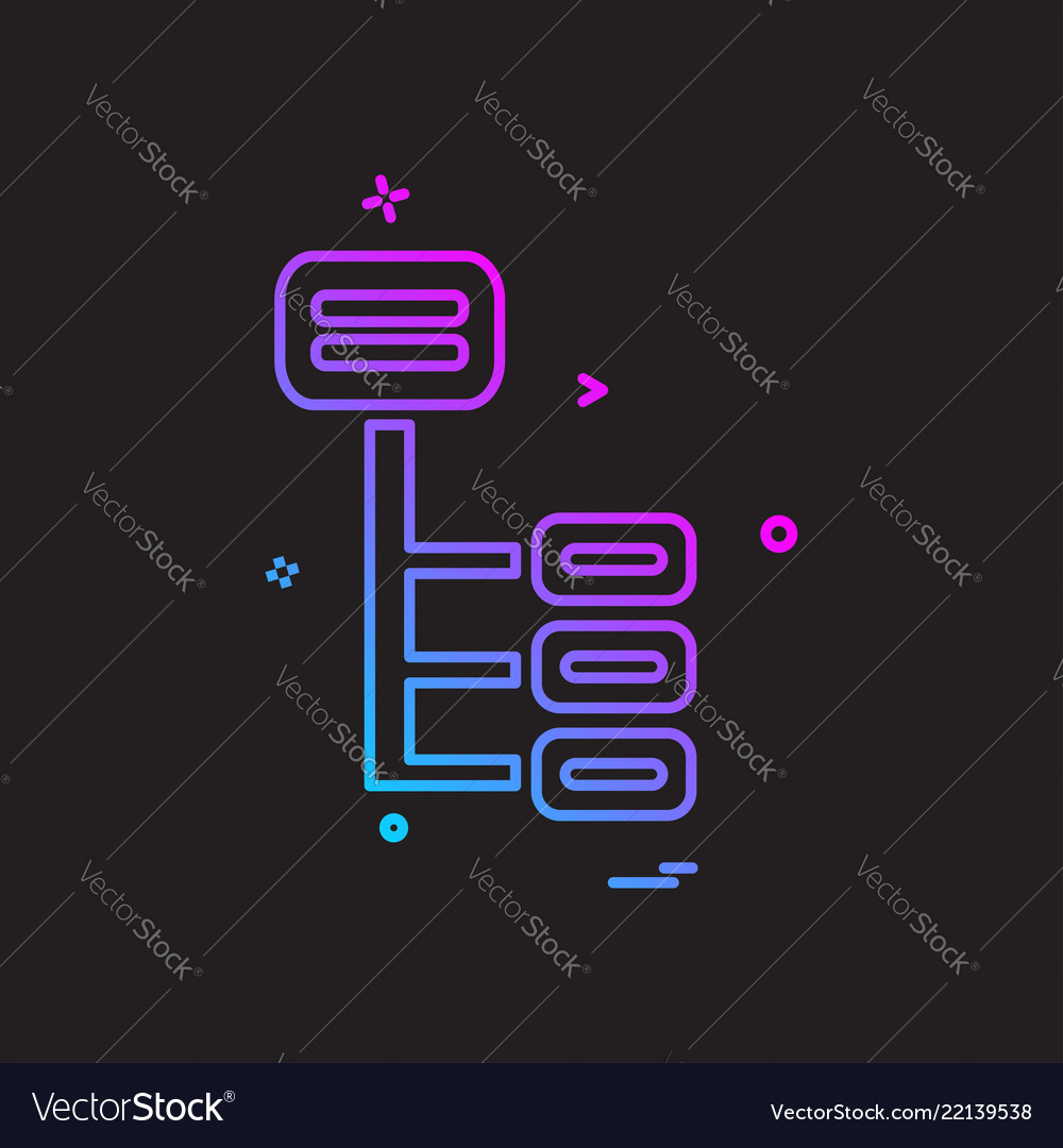 Menu tree icon design
