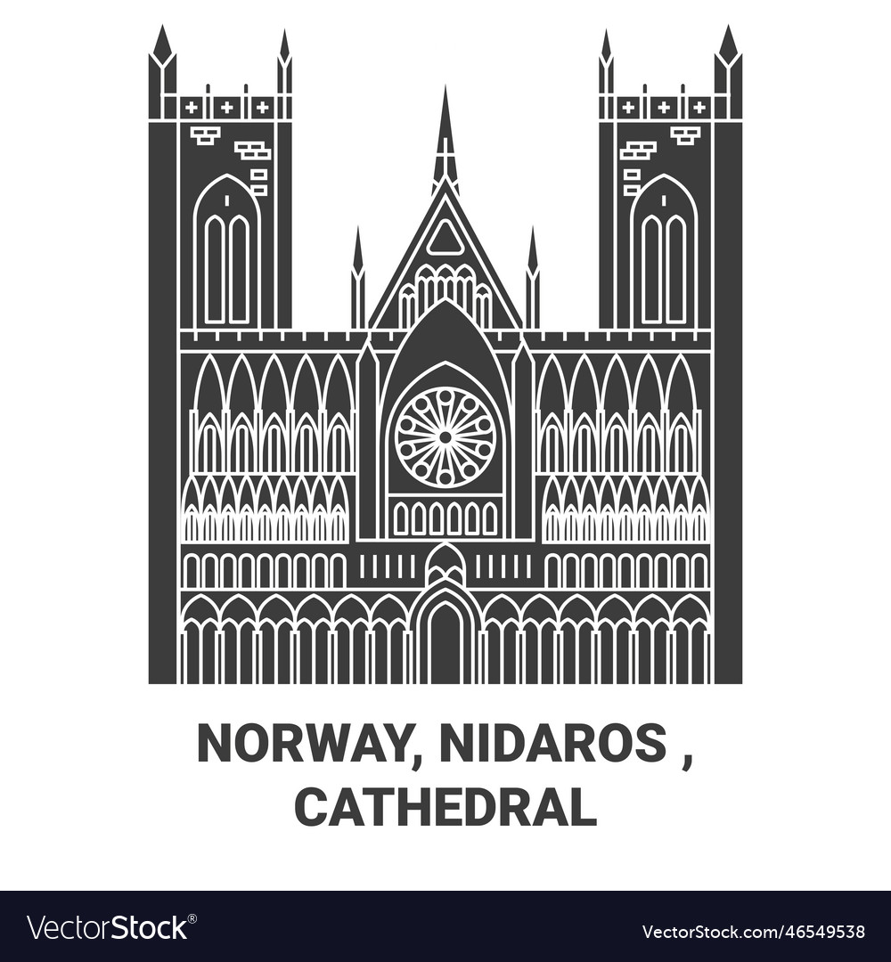 Norwegen nidaros Kathedrale Landmarke