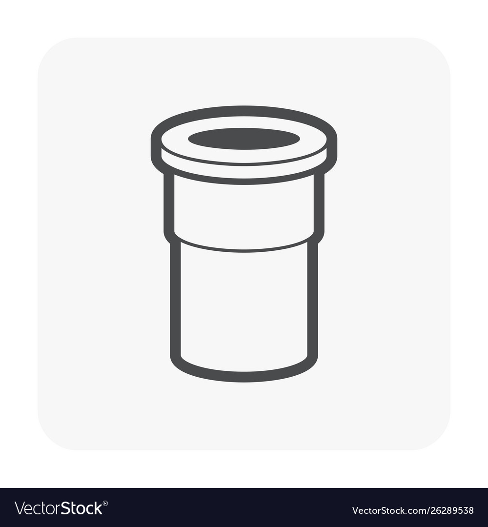 Pipe fitting part vector image Pipe fitting part