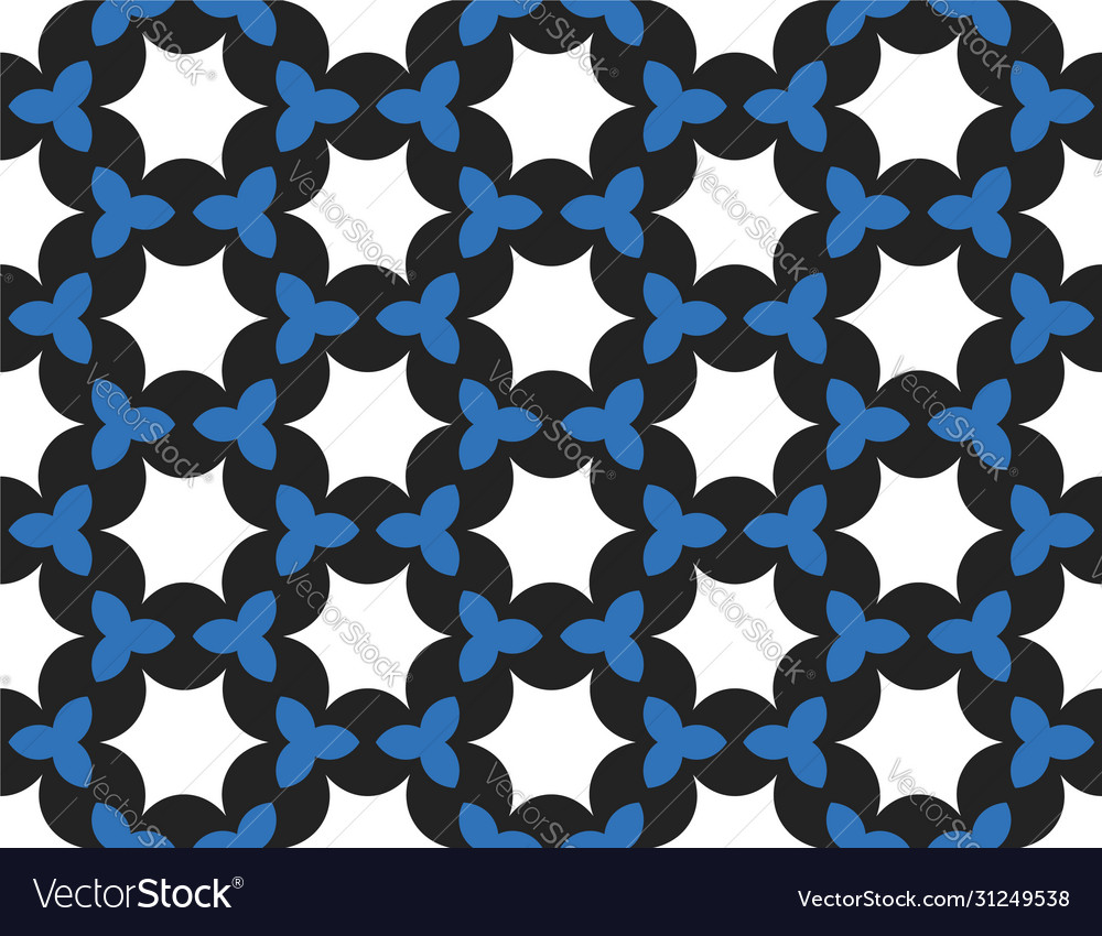 Seamless geometric pattern texture or background vector image Seamless geometric pattern texture or background