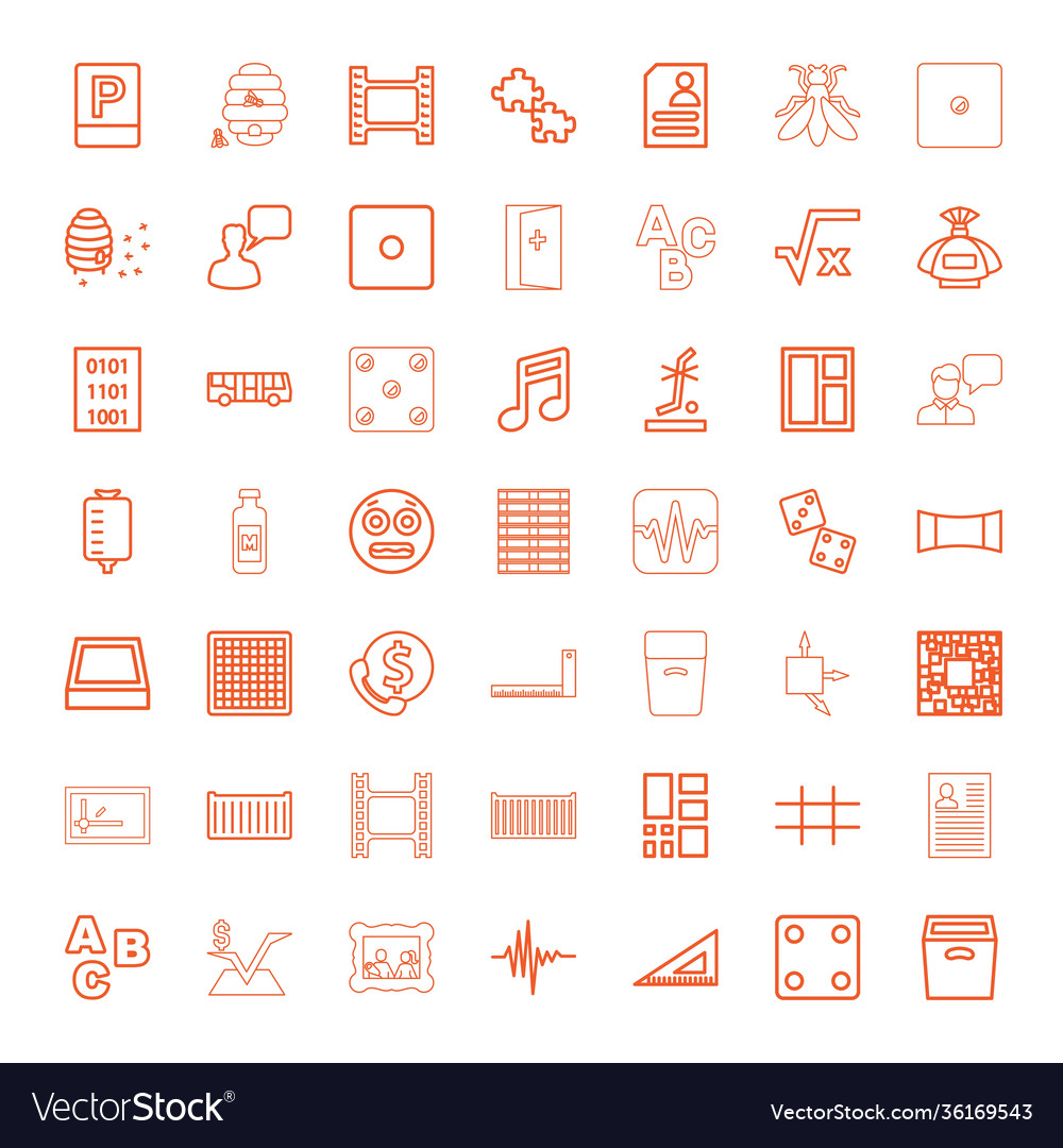 49 square icons