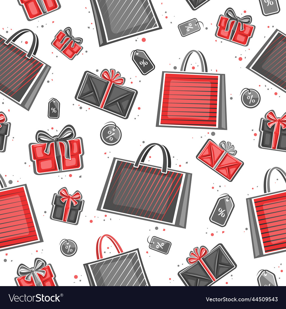 Black friday seamless pattern