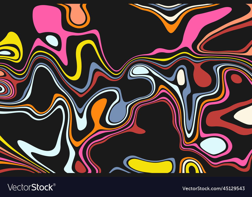 Bright multicolored abstract blot texture design vector image Bright multicolored abstract blot texture design