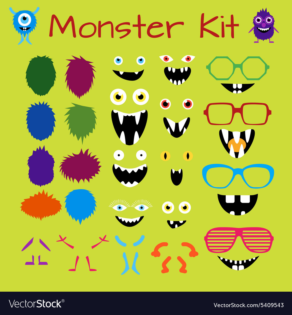 Monster Face Props & Masks