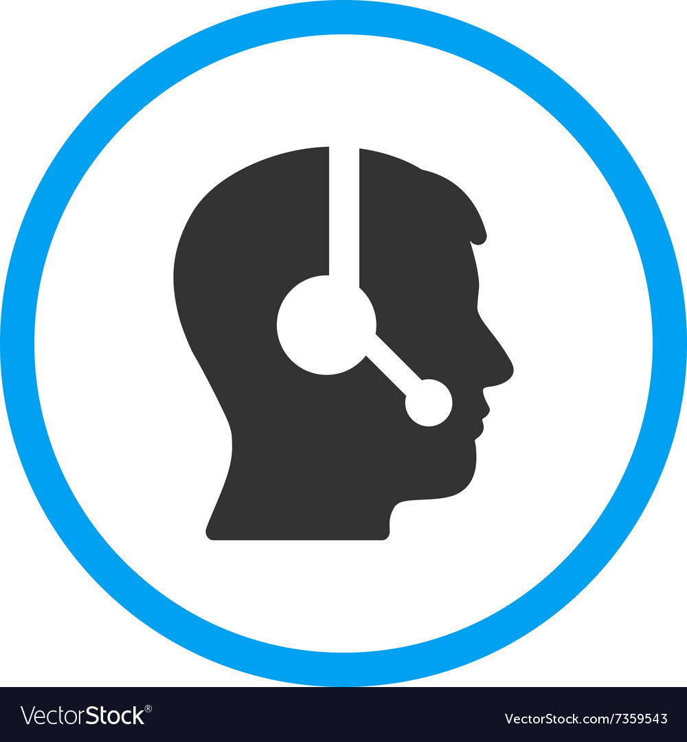 Operator rounded icon