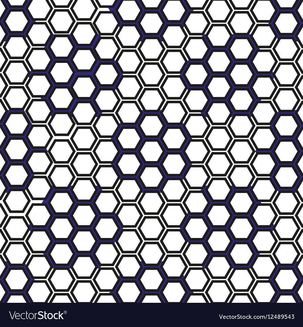 Seamless pattern with geometric shapes