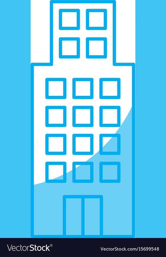 Apartments building icon Royalty Free Vector Image