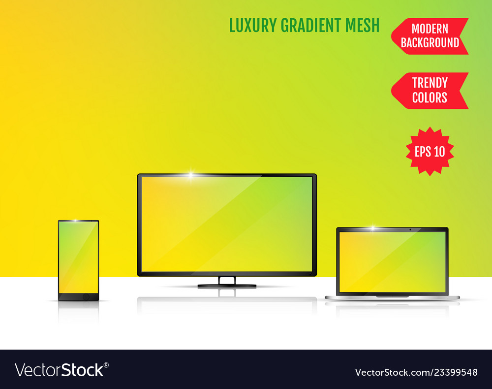 Modern abstract background colors transition vector image Modern abstract background colors transition