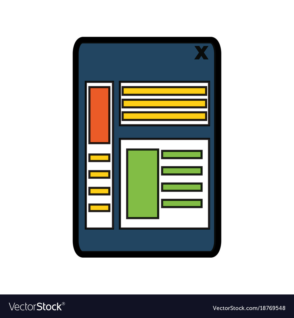 Web page interface icon