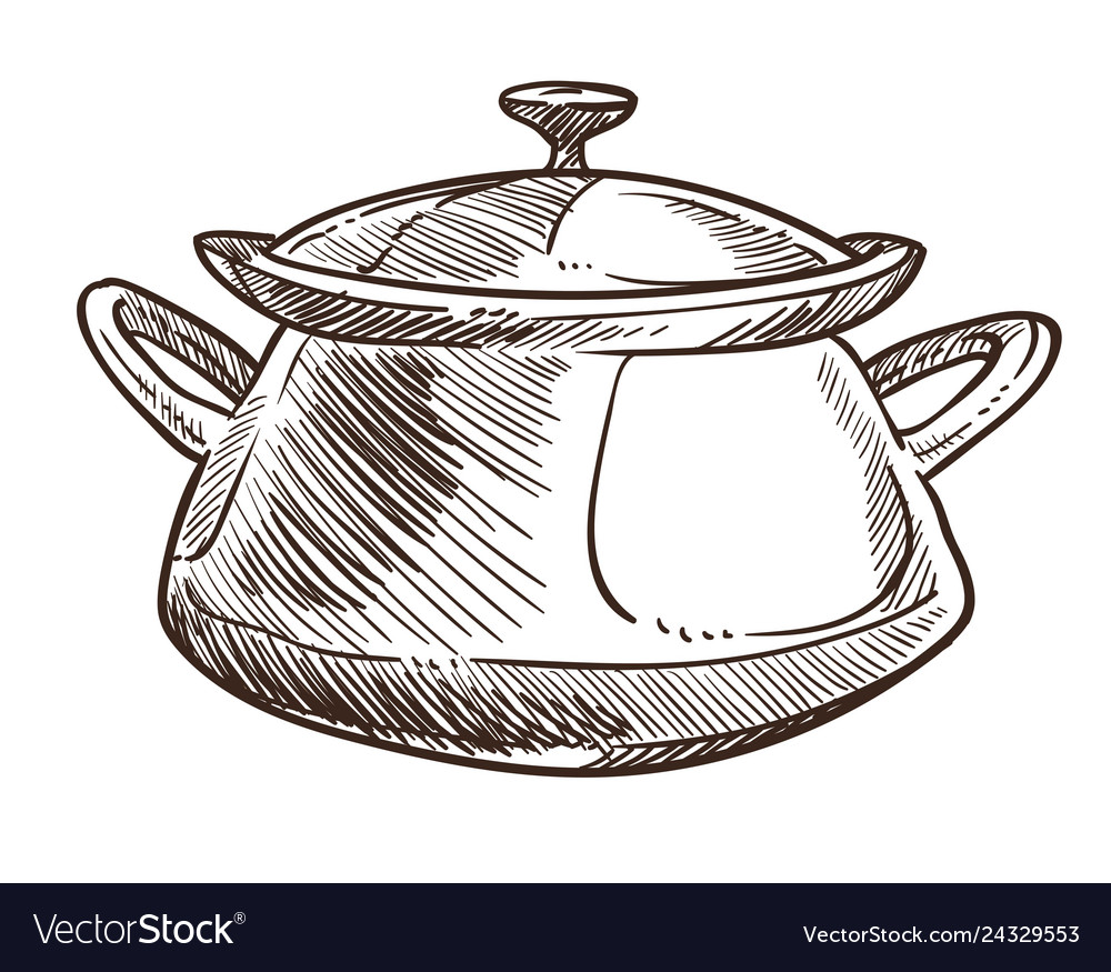 Iron Cooking Pot Drawing by Columbus Simpson - Fine Art America