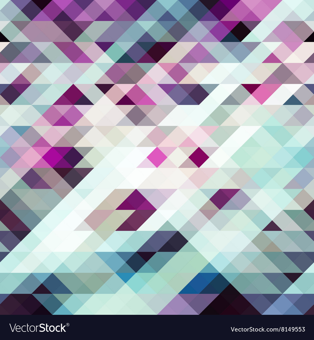 Geometric background with triangles