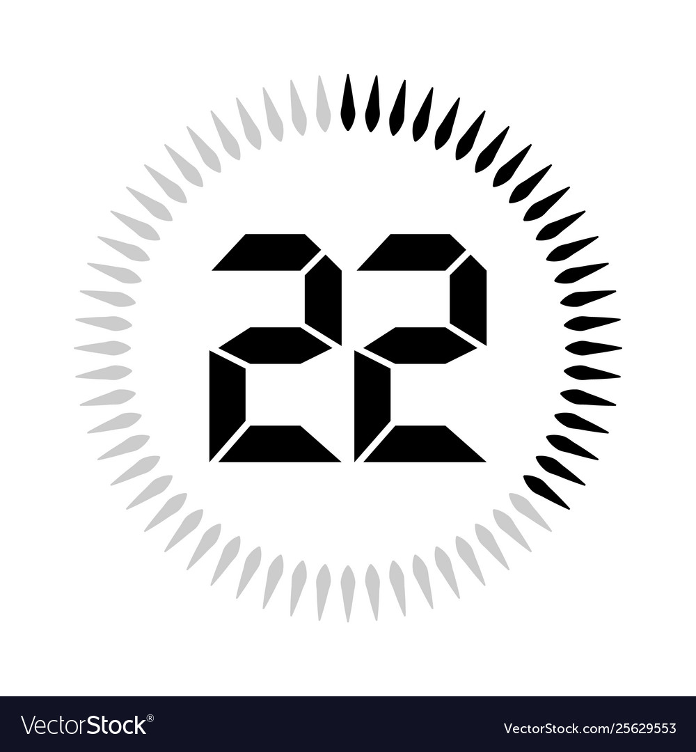 Minutes or seconds timer