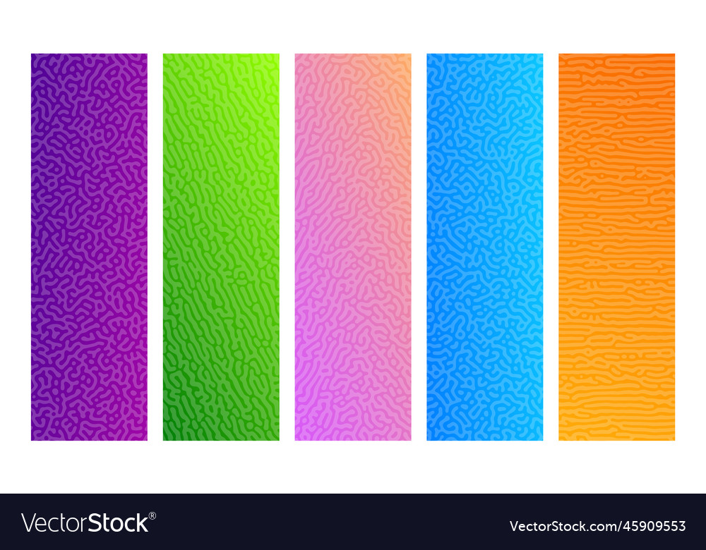 Turing reaction colorful background