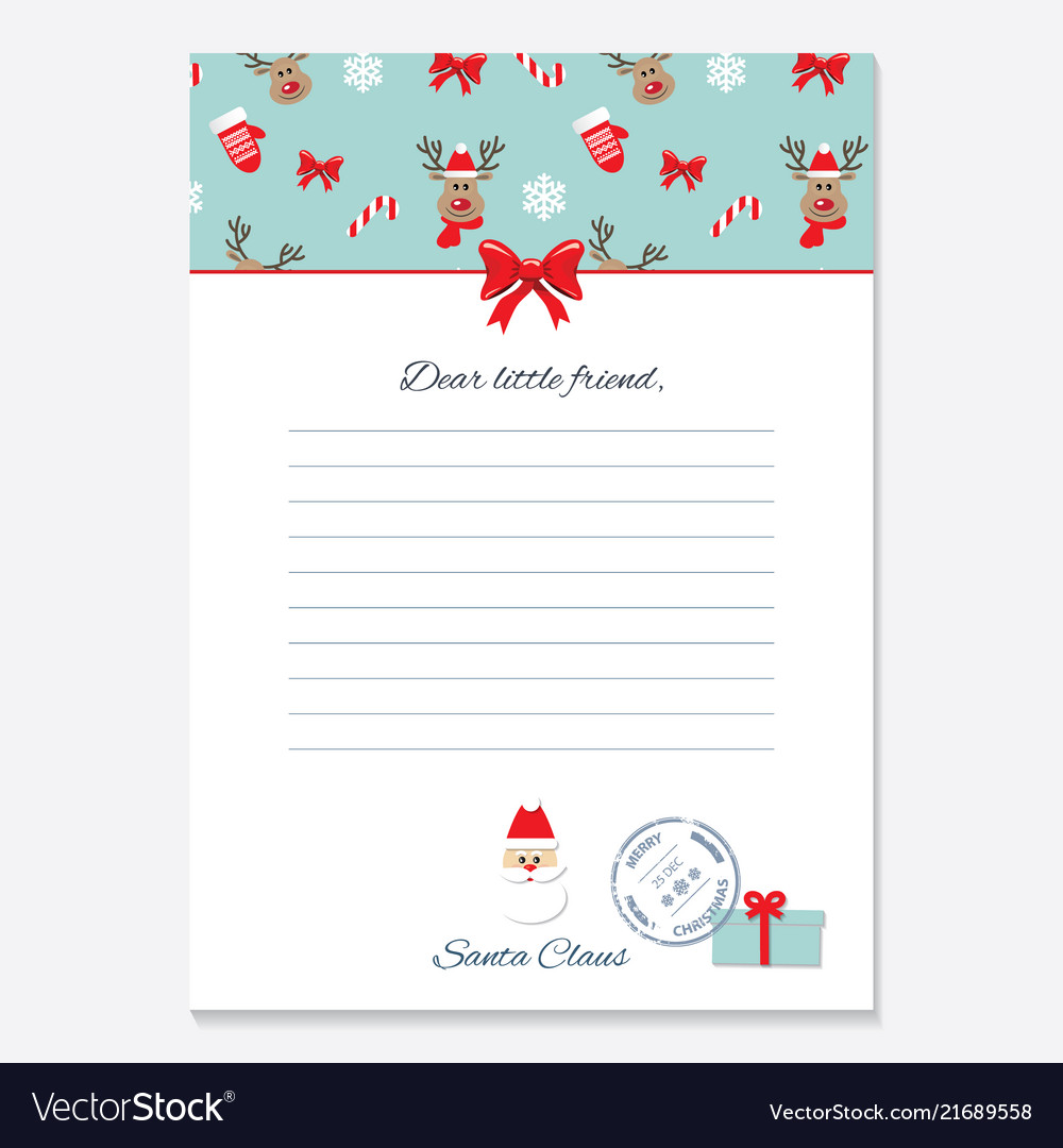 get a letter from santa