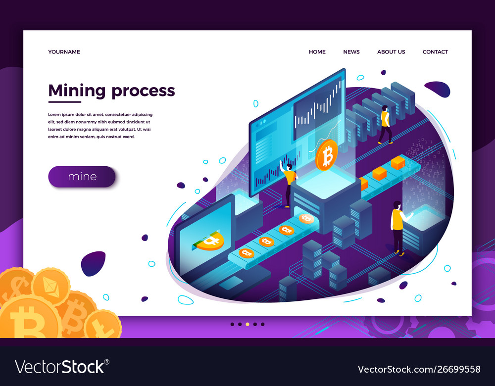 Cryptocurrency mining process transporter