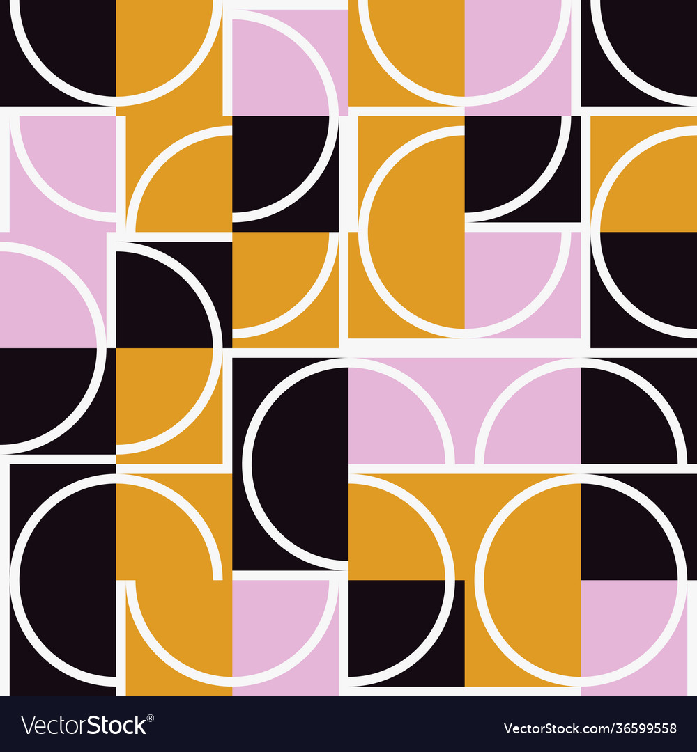 Deconstructed abstract pattern design