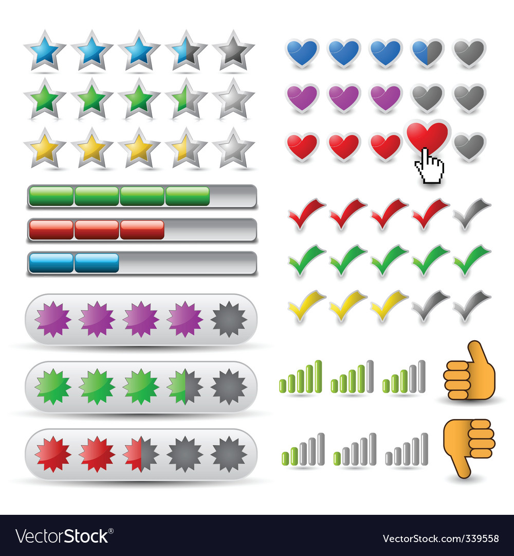 Rating Icon Set