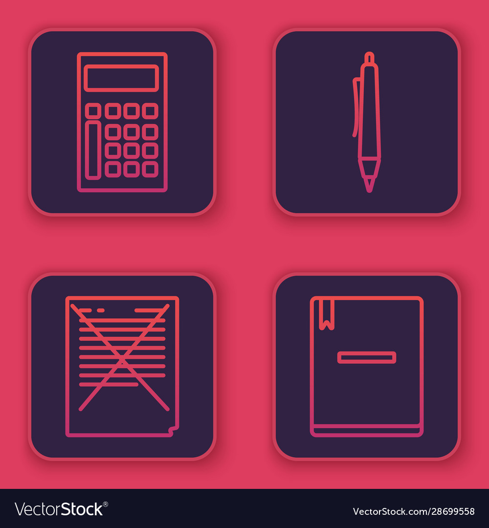 Set line calculator exam paper with incorrect