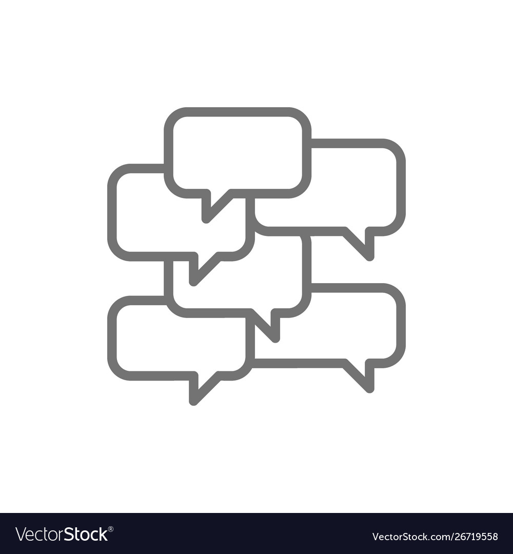 Text message boxes speech bubbles chat vector image Text message boxes speech bubbles chat