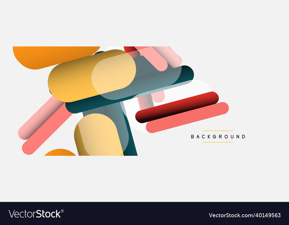 Abstract background round shapes lines