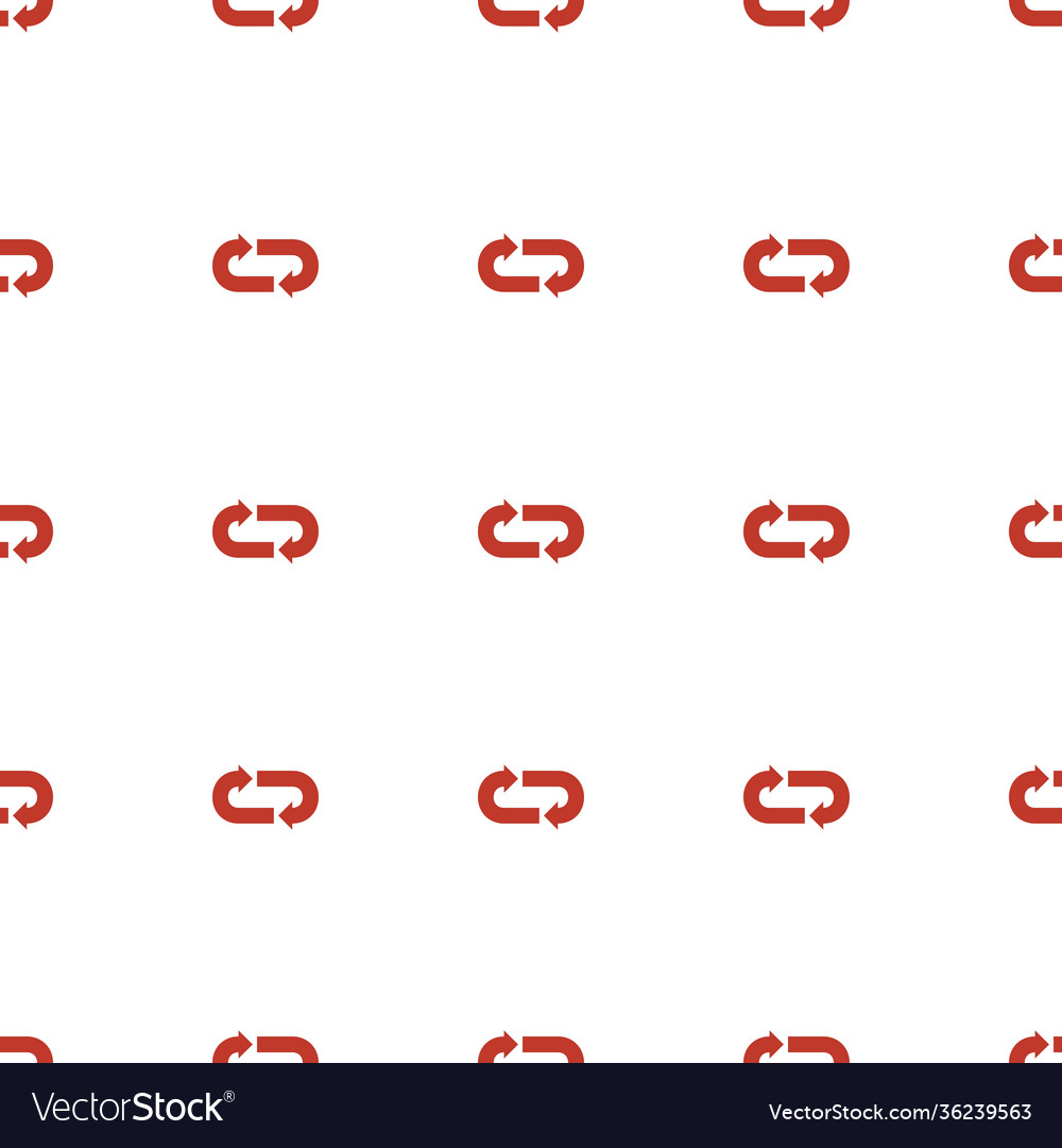 Back arrow icon pattern seamless white background