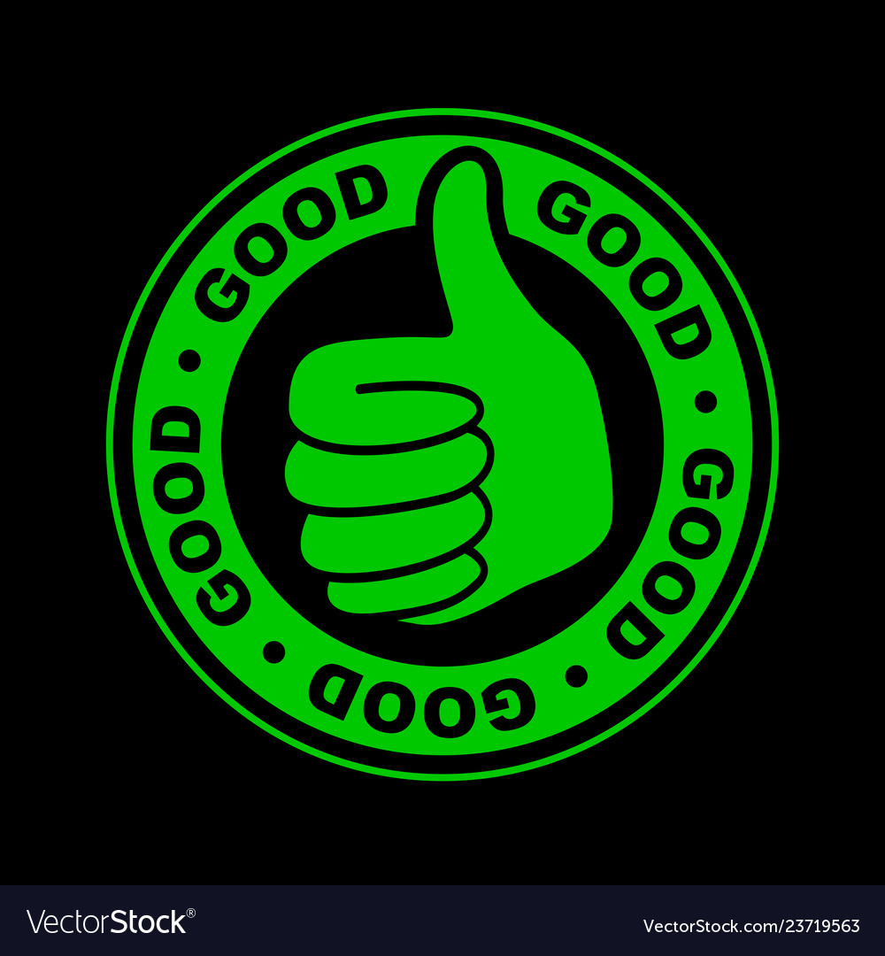 Good thumbs up icon