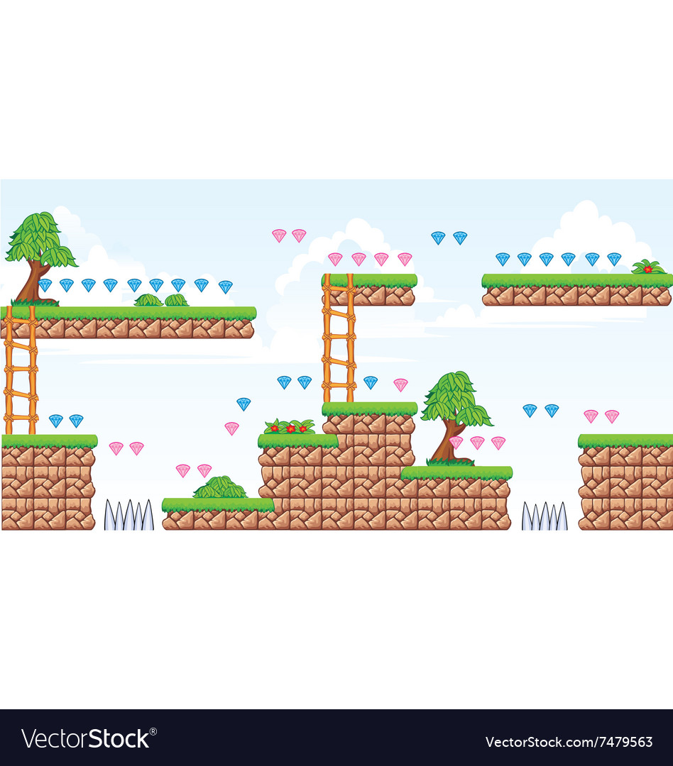Platform Tileset - Ground & Props