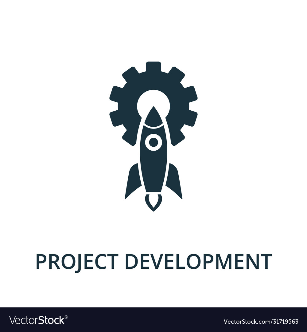 Project development icon from reputation Vector Image