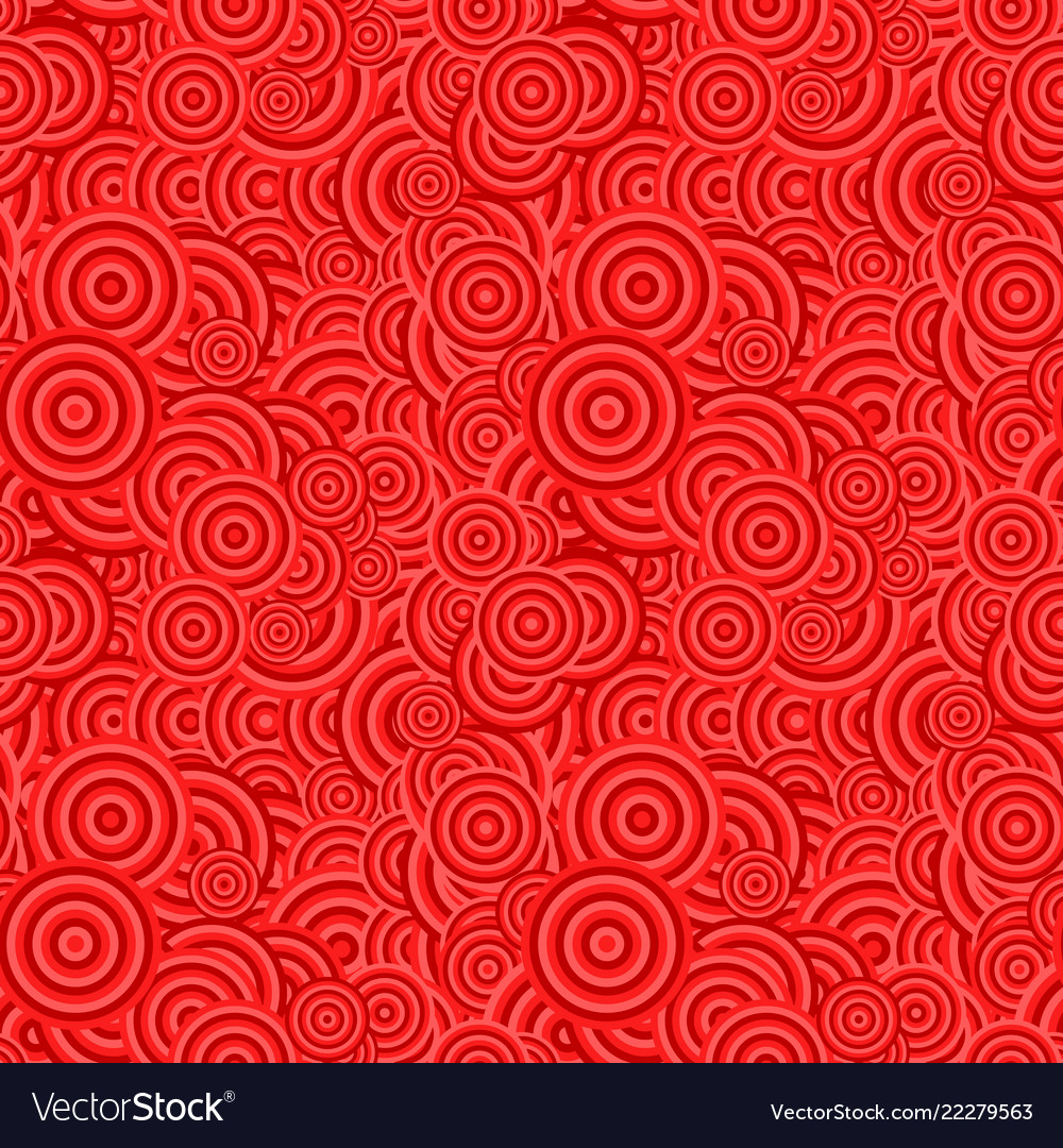 Seamless abstract circle pattern background vector image Seamless abstract circle pattern background