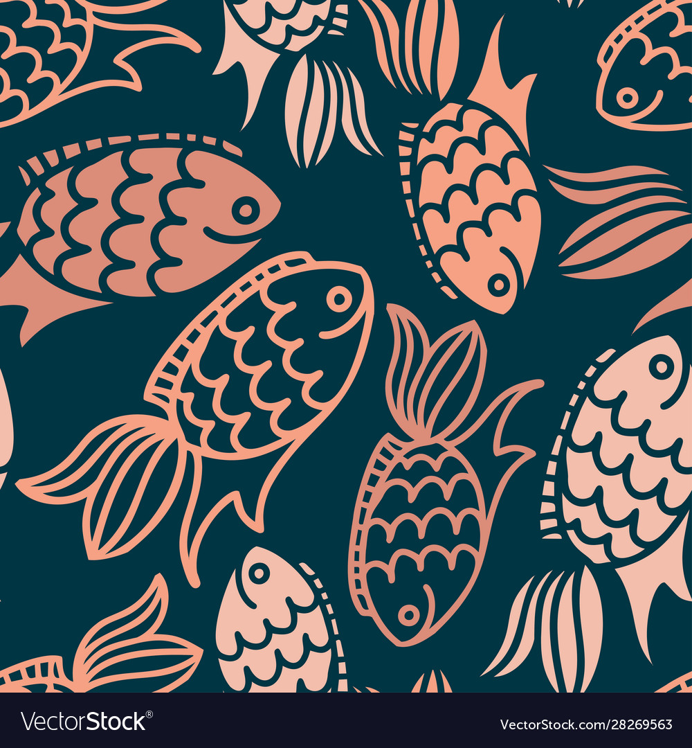 Seamless pattern with colorful stylized vector image Seamless pattern with colorful stylized