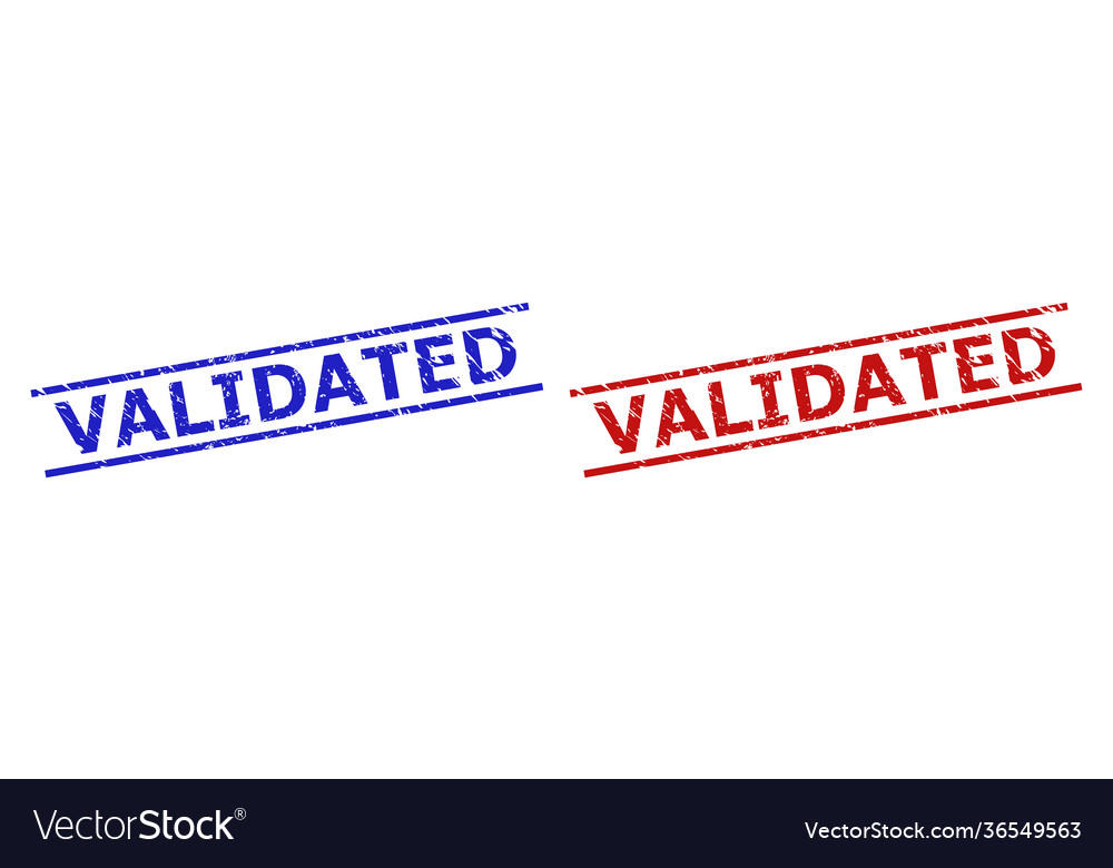 Validated seals with distress style and parallel