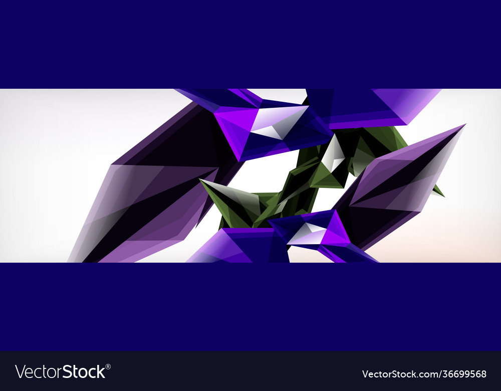3d triangles and pyramids abstract vector image 3d triangles and pyramids abstract