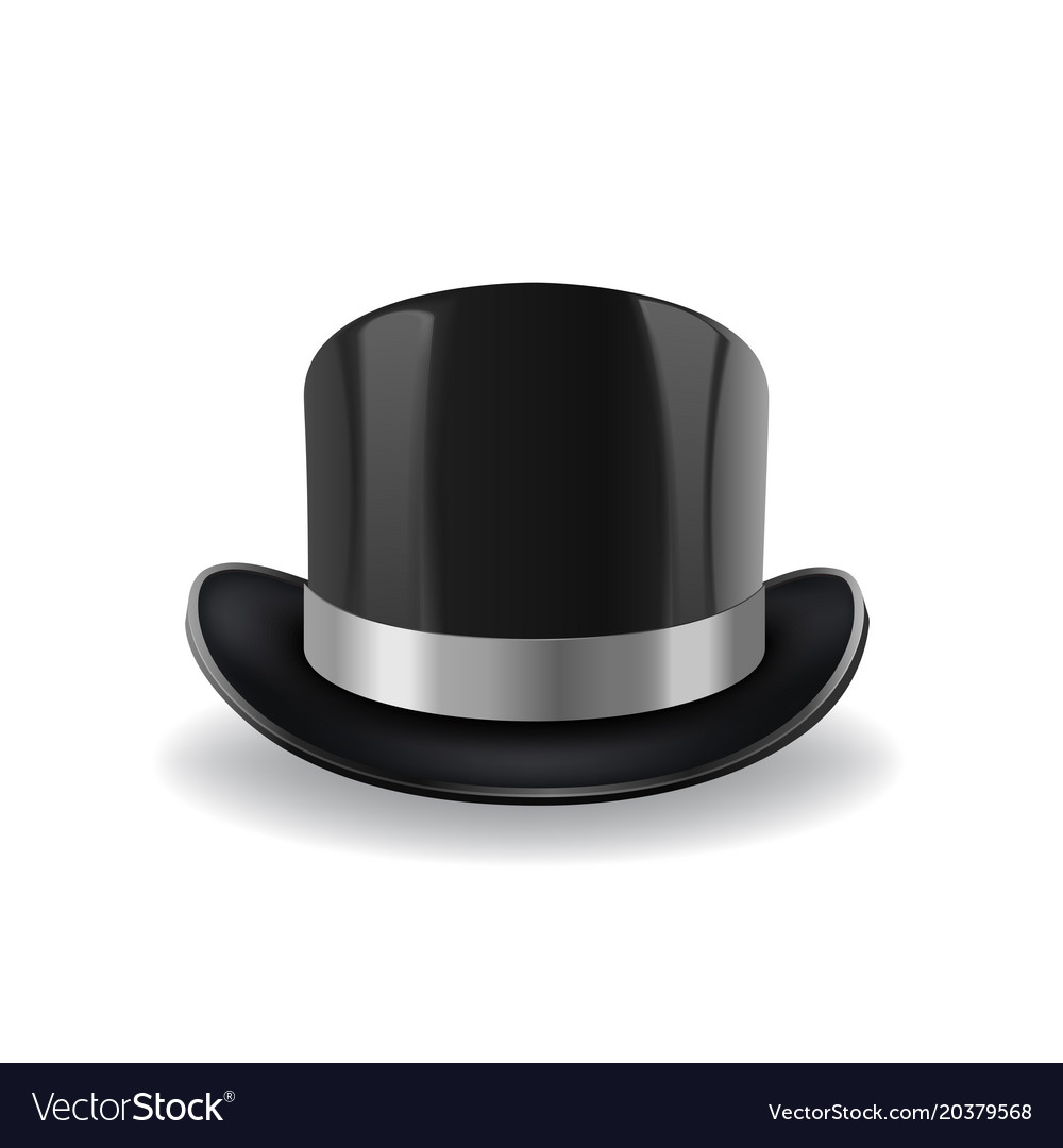 Bowler hat Royalty Free Vector Image - VectorStock