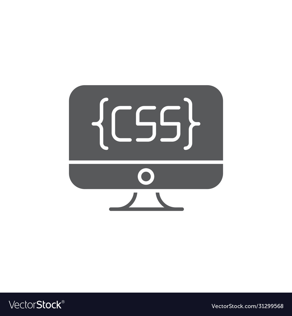 Computer programming icon symbol isolated