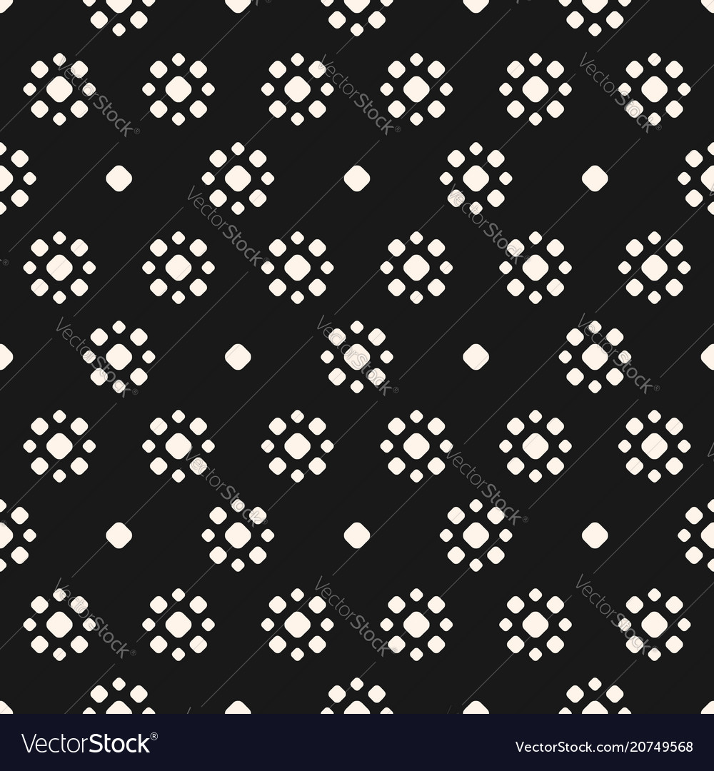Floral Dots & Circles Pattern