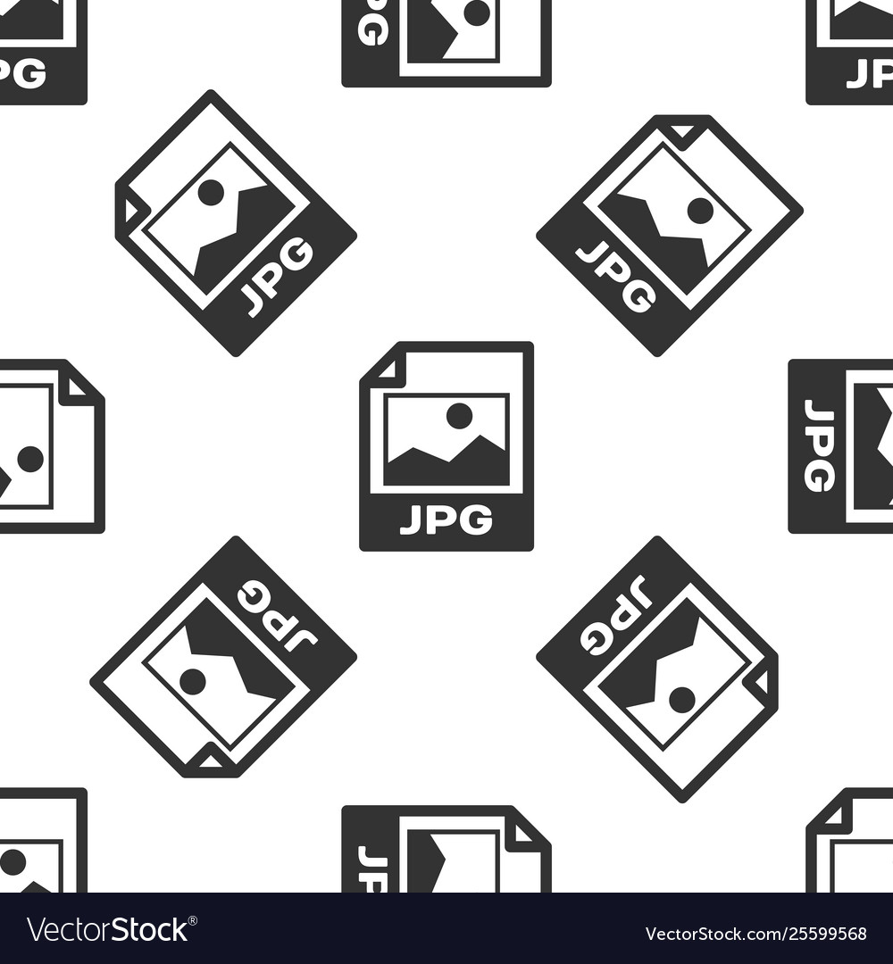 Grey jpg file document icon download image button vector image Grey jpg file document icon download image button