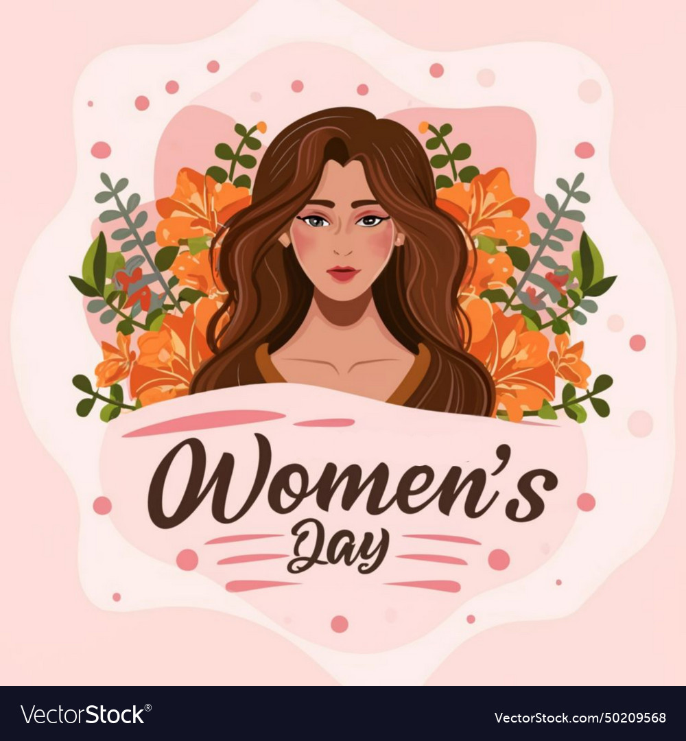 Happy international womens day of women Royalty Free Vector