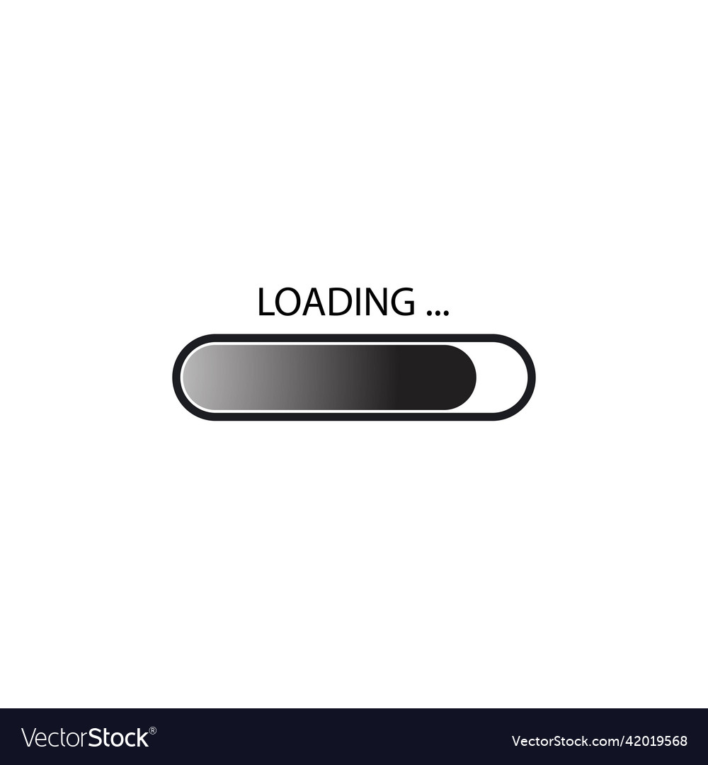 Loading bar icon