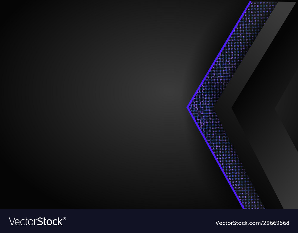 Luxury dark blue overlap dimension background