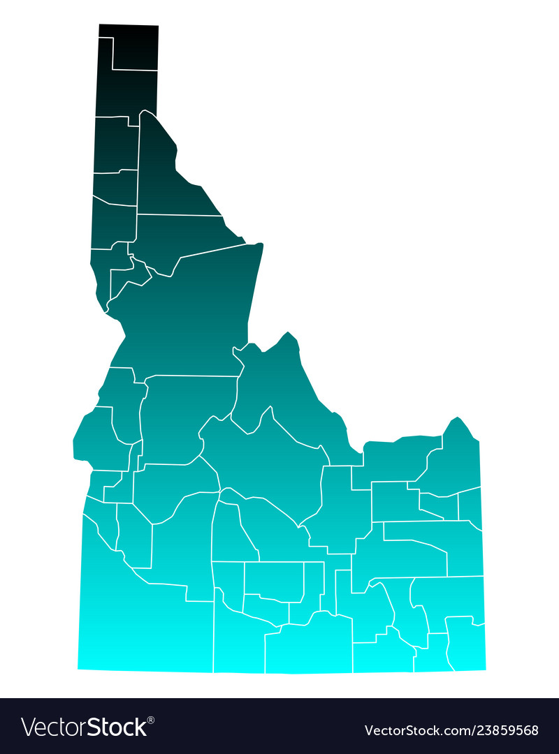 Map of idaho