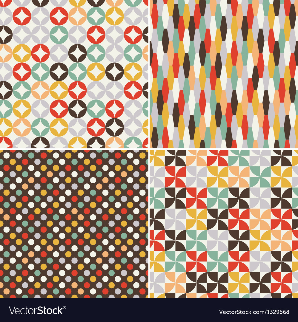 Retro Geometric Pattern