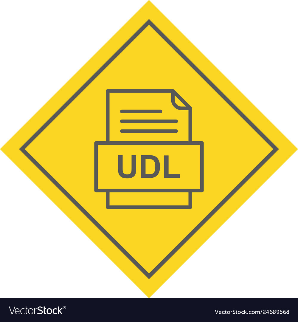 Udl file document icon