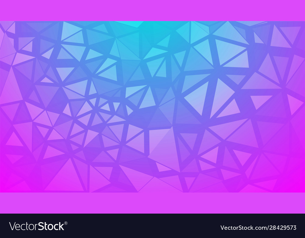 Abstract triangle pattern on gradient background