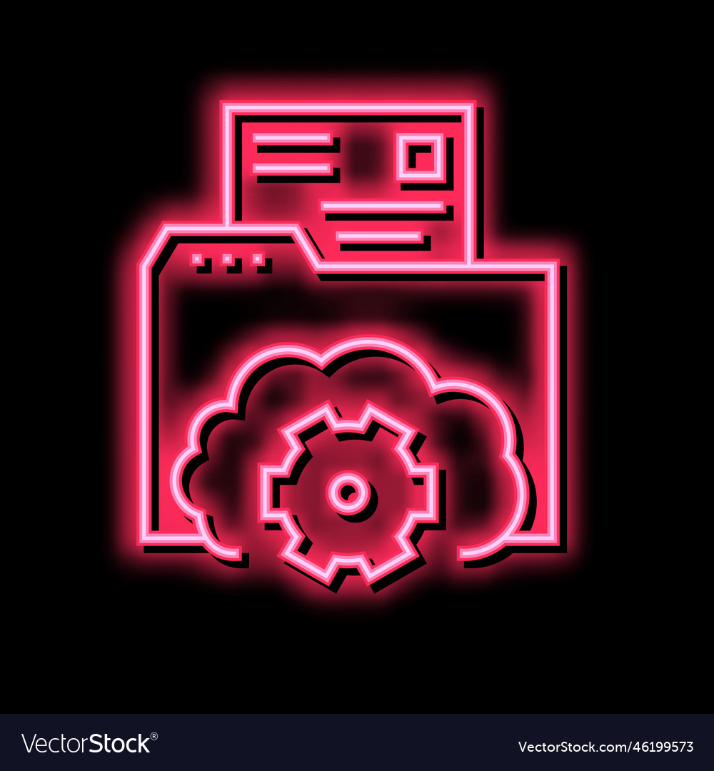 Folder file storage work color icon