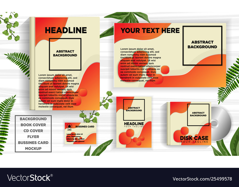 Abstract design banner web template vector image Abstract design banner web template