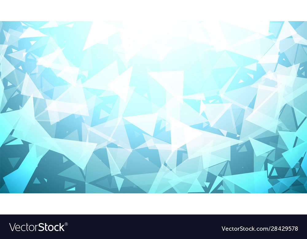 Abstraktes Dreieckmuster auf Gradienten Hintergrund vector image Abstraktes Dreieckmuster auf Gradienten Hintergrund